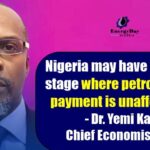 Nigeria may have reached stage where petrol subsidy payment might be unaffordable – Dr. Kale, Chief Economist KPMG