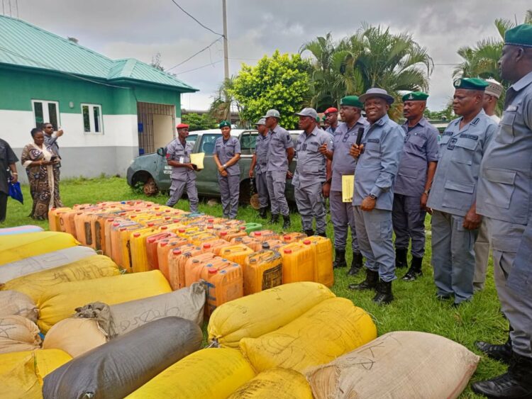 Nigeria Customs Service moves against smuggling of petroleum products in Operation Whirlwind